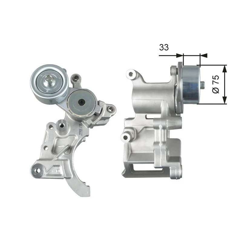 Belt Tensioner, V-ribbed belt GATES T39271