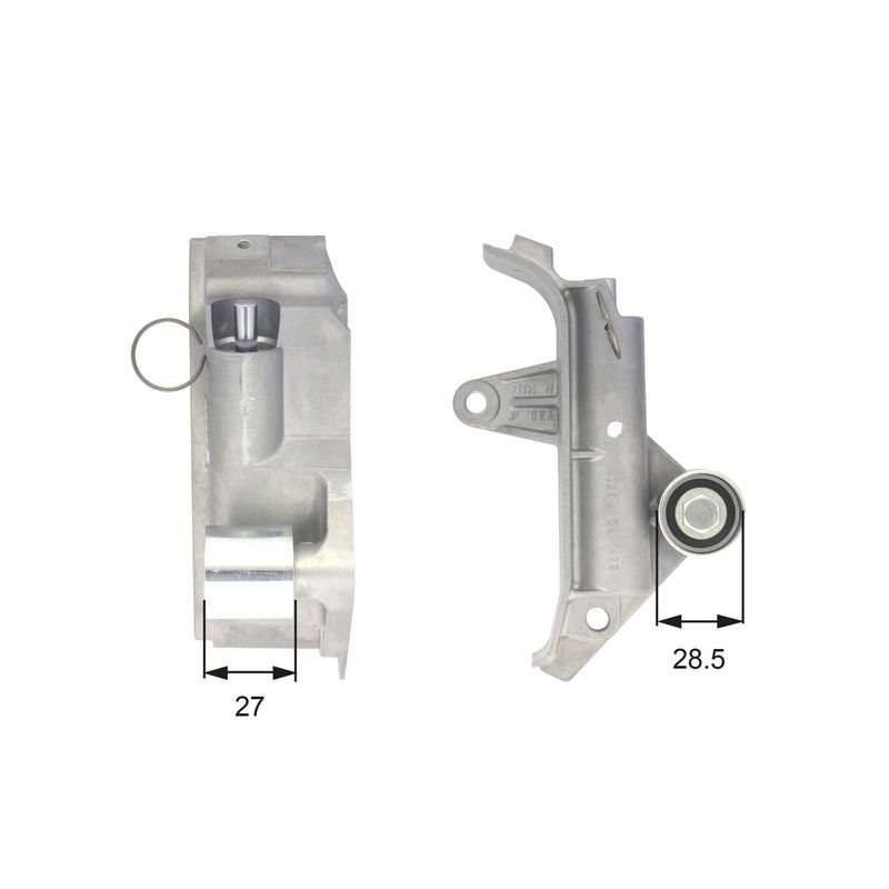 Vibration Damper, timing belt GATES T43025