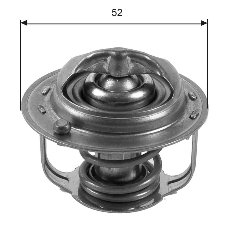 Termostatas, aušinimo skystis GATES TH35682G1