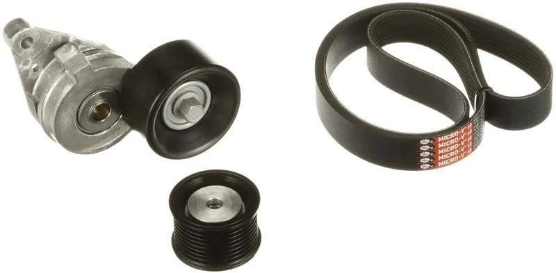 V formos rumbuotas diržas, komplektas  K018PK2410