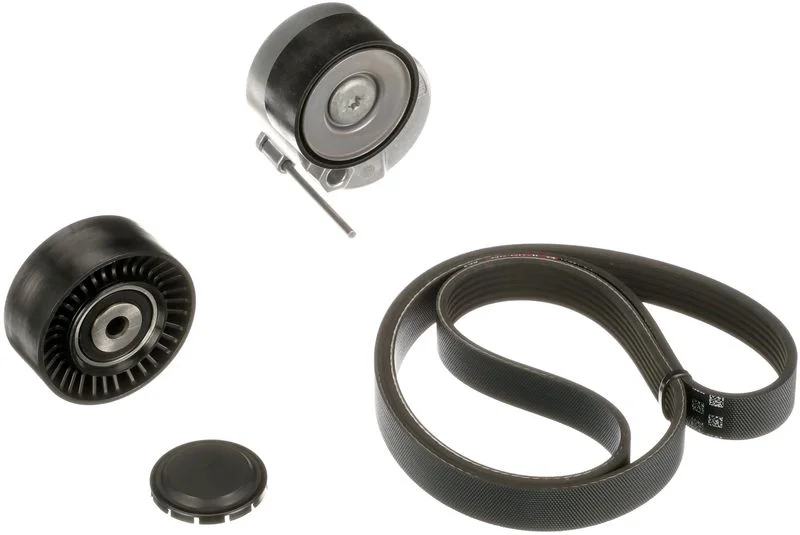 V formos rumbuotas diržas, komplektas K036PK1550XS