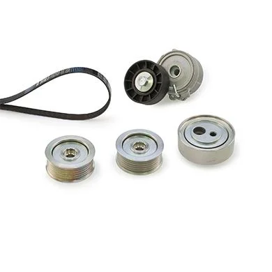V formos rumbuotas diržas, komplektas GATES K066PK1633