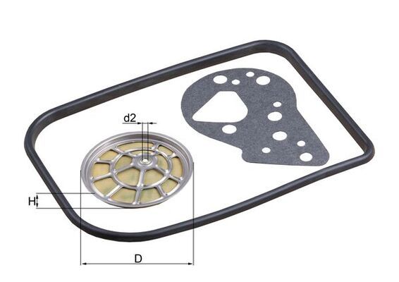 Hidraulinis filtras, automatinė transmisija KNECHT HX 82D