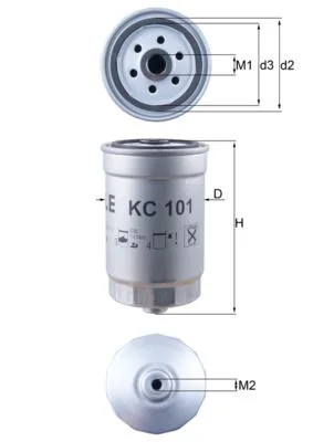 Kuro filtras KNECHT KC 101