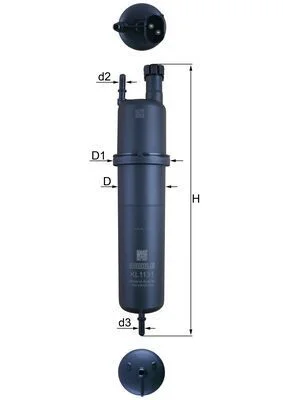 Kuro filtras KNECHT KL 1131