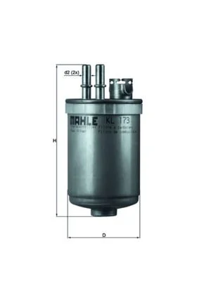 Kuro filtras knecht KL 173