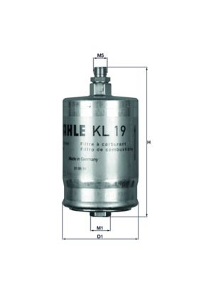 Fuel Filter KNECHT KL 19