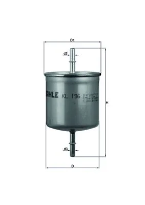 Kuro filtras KNECHT KL 196