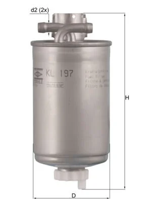 Kuro filtras KNECHT KL 197