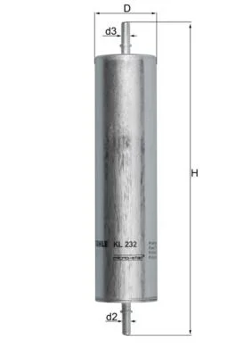 Kuro filtras KNECHT KL 232