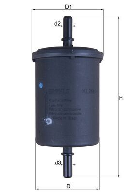 Фільтр палива KNECHT KL 248