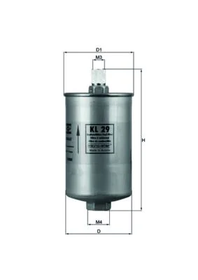 Kuro filtras KNECHT KL 29