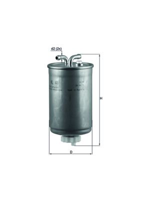 Fuel Filter KNECHT KL 41