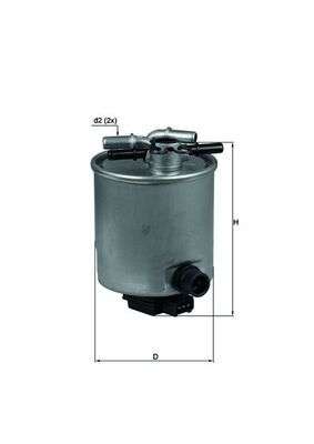 Fuel Filter KNECHT KL 440/14