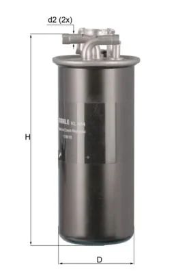 Kuro filtras KNECHT KL 454