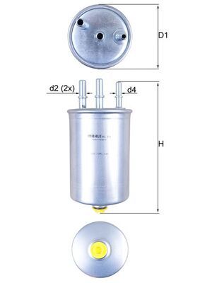 Fuel Filter KNECHT KL 511