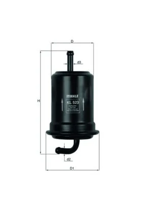 Kuro filtras KNECHT KL 523