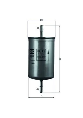 Kuro filtras KNECHT KL 71