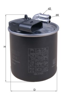 Fuel Filter KNECHT KL 914