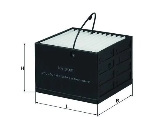 Kuro filtras KNECHT KX 395