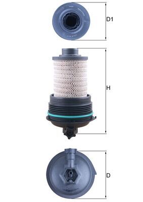 Fuel Filter KNECHT KX 532