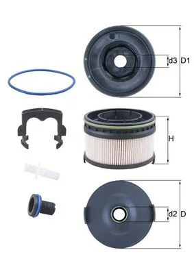 Kuro filtras KNECHT KX 568KIT