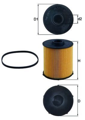 Fuel Filter KNECHT KX 70D