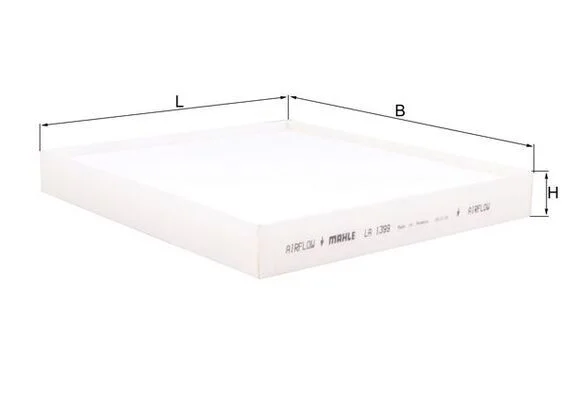 Filtras, salono oras KNECHT LA 1399