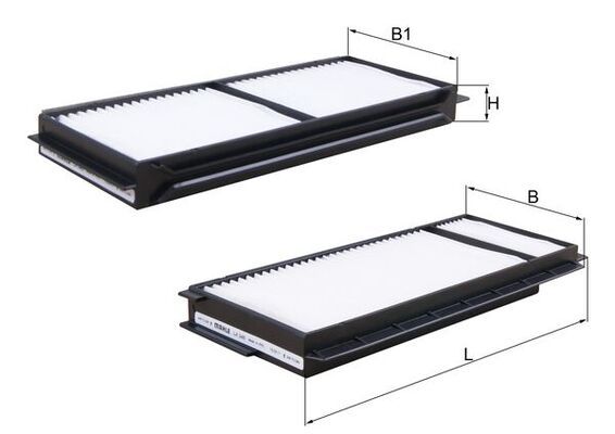 Фільтр, повітря у салоні KNECHT LA 346/S