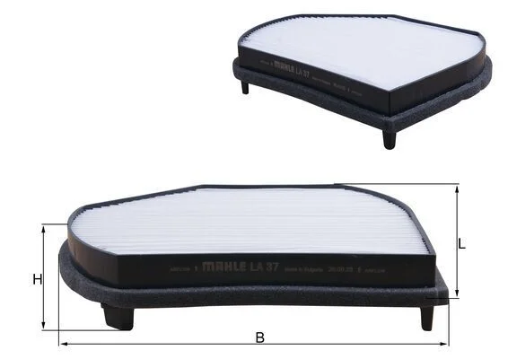 Filtras, salono oras KNECHT LA 37