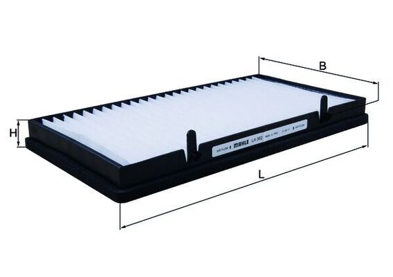 Filtras, salono oras KNECHT LA 382