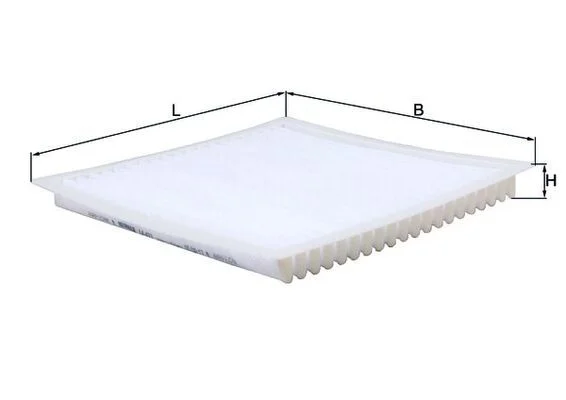 Filtras, salono oras KNECHT LA 477