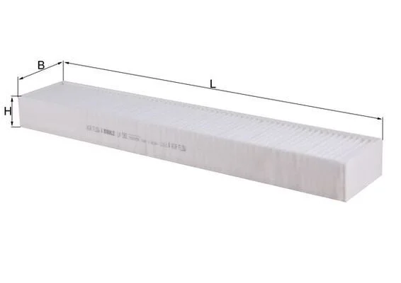 Filtras, salono oras KNECHT LA 582