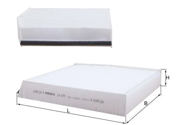 Filtras, salono oras KNECHT LA 879