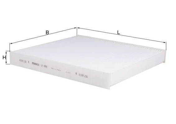 Filtras, salono oras KNECHT LA 888