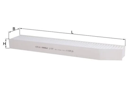 Filtras, salono oras KNECHT LA 897