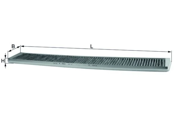 Filtras, salono oras KNECHT LAK 102