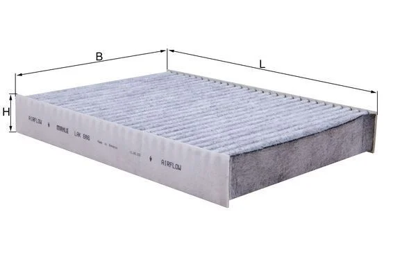 Filtras, salono oras KNECHT LAK 686