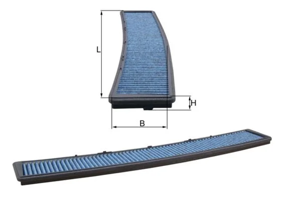 Filtras, salono oras KNECHT LAO 102
