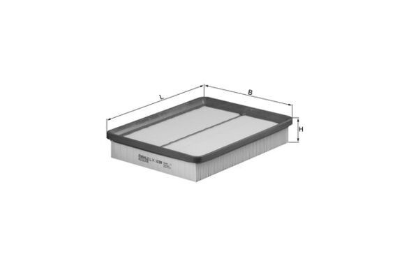 Air Filter KNECHT LX 1039