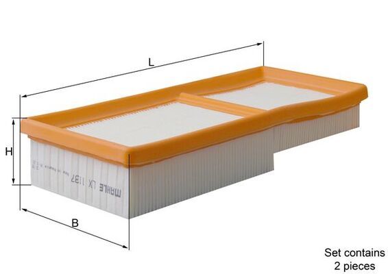 Air Filter KNECHT LX 1137/S