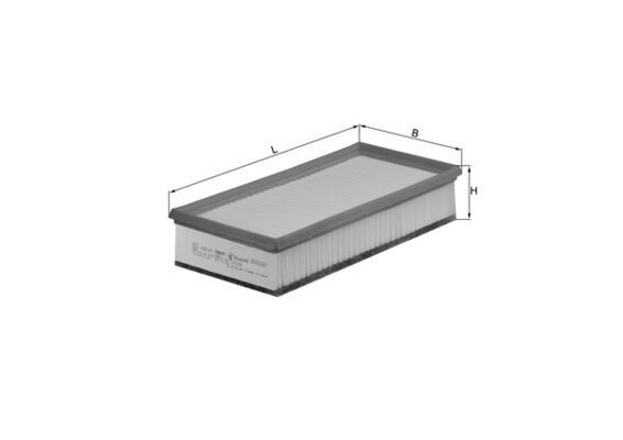 Air Filter KNECHT LX 1296