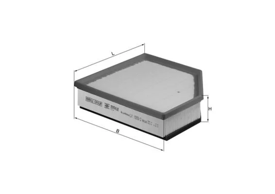 Oro filtras KNECHT LX 1593/2