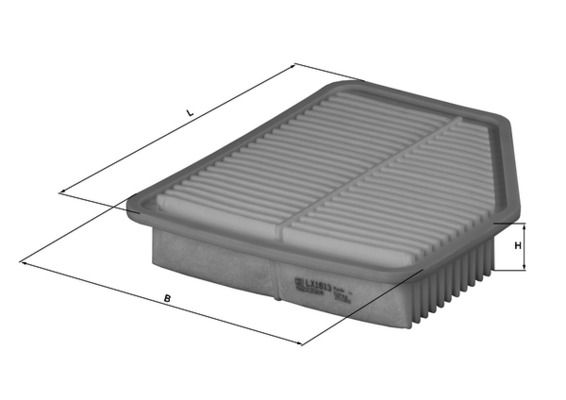 Air Filter KNECHT LX 1613