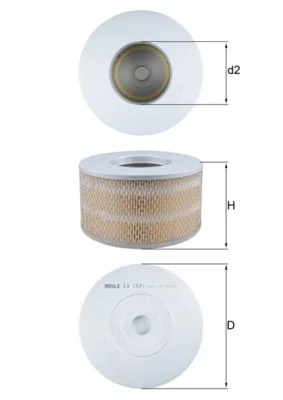 Oro filtras KNECHT LX 1641