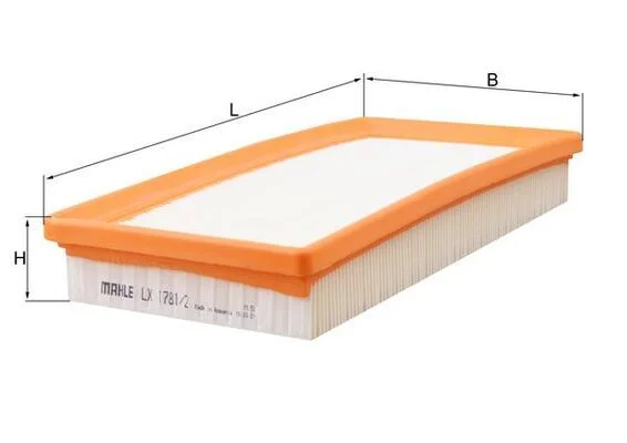Oro filtras KNECHT LX 1781/2