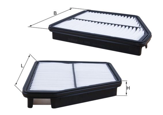 Air Filter KNECHT LX 1840