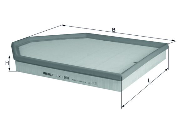 Air Filter KNECHT LX 1991