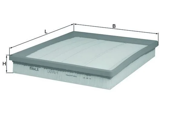Oro filtras KNECHT LX 2076/1