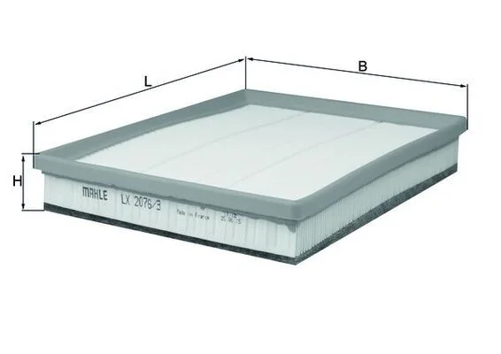 Oro filtras KNECHT LX 2076/3
